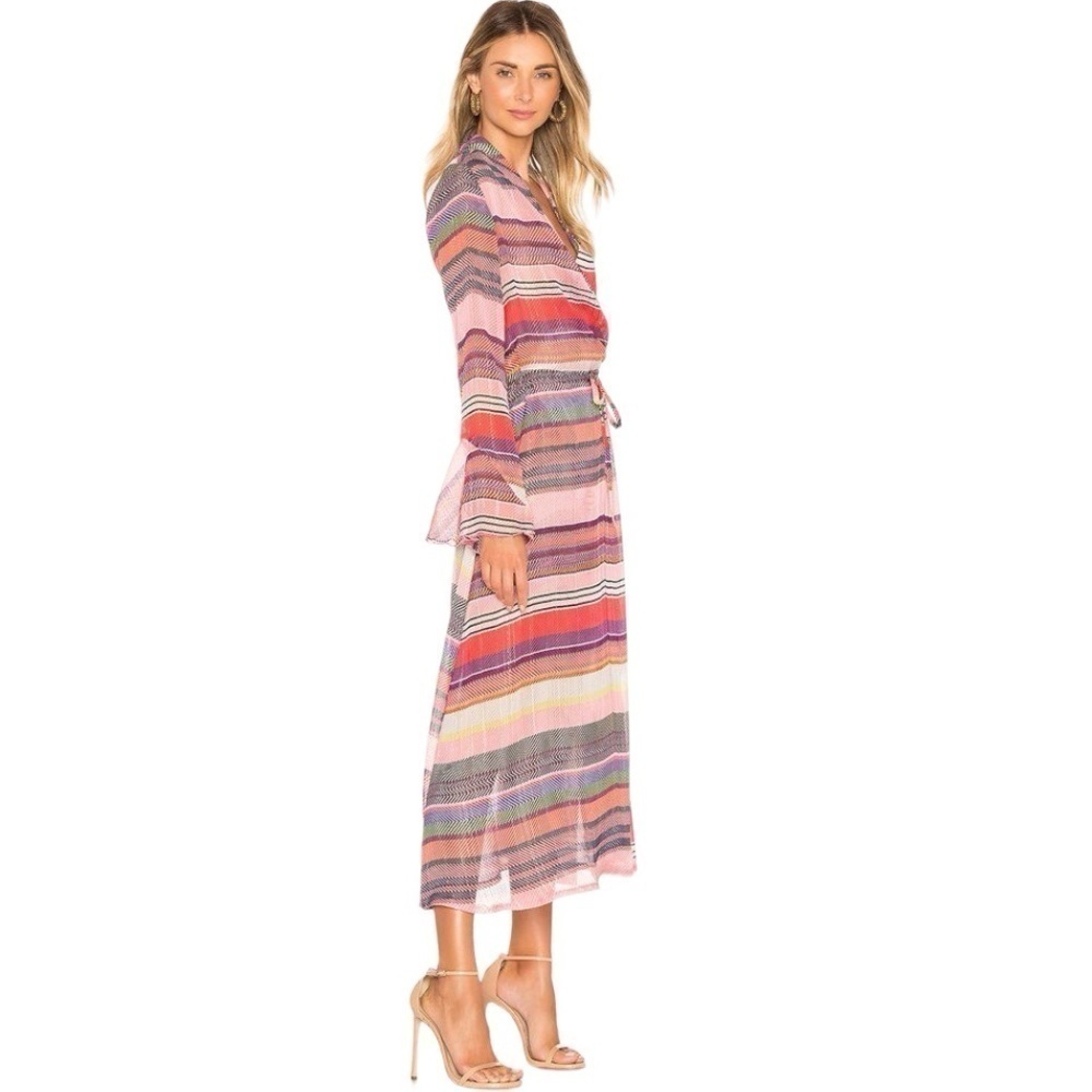 Birgitte Herskind Rillo Dress in Multi Stripe size 38 - Picture 2 of 9